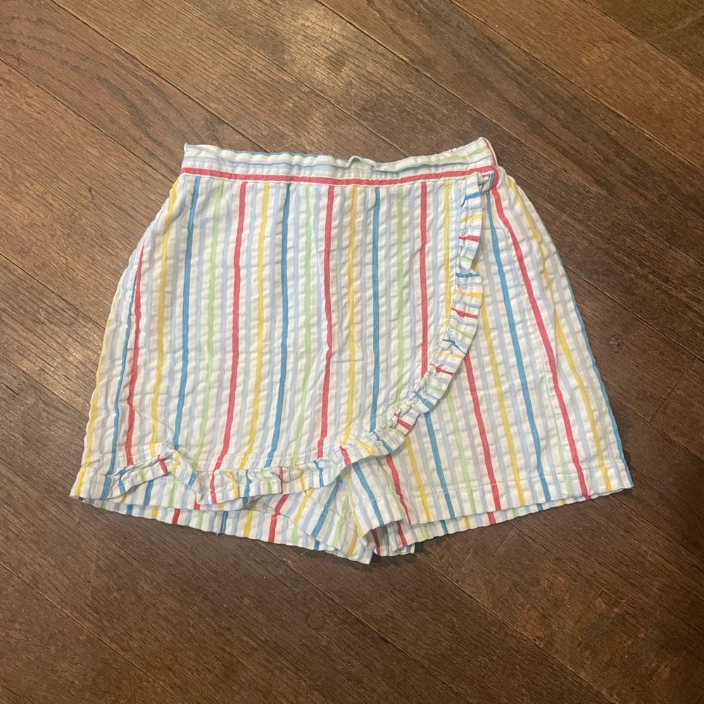 Girl’s size 5 Funtasia,Too Striped Ruffle Skort
